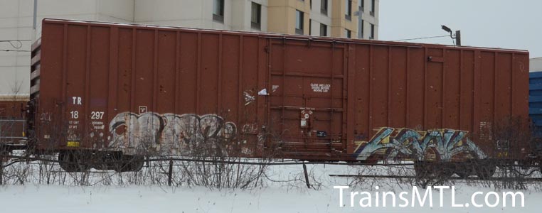 Car/wagon TR18297 left side / coté gauche